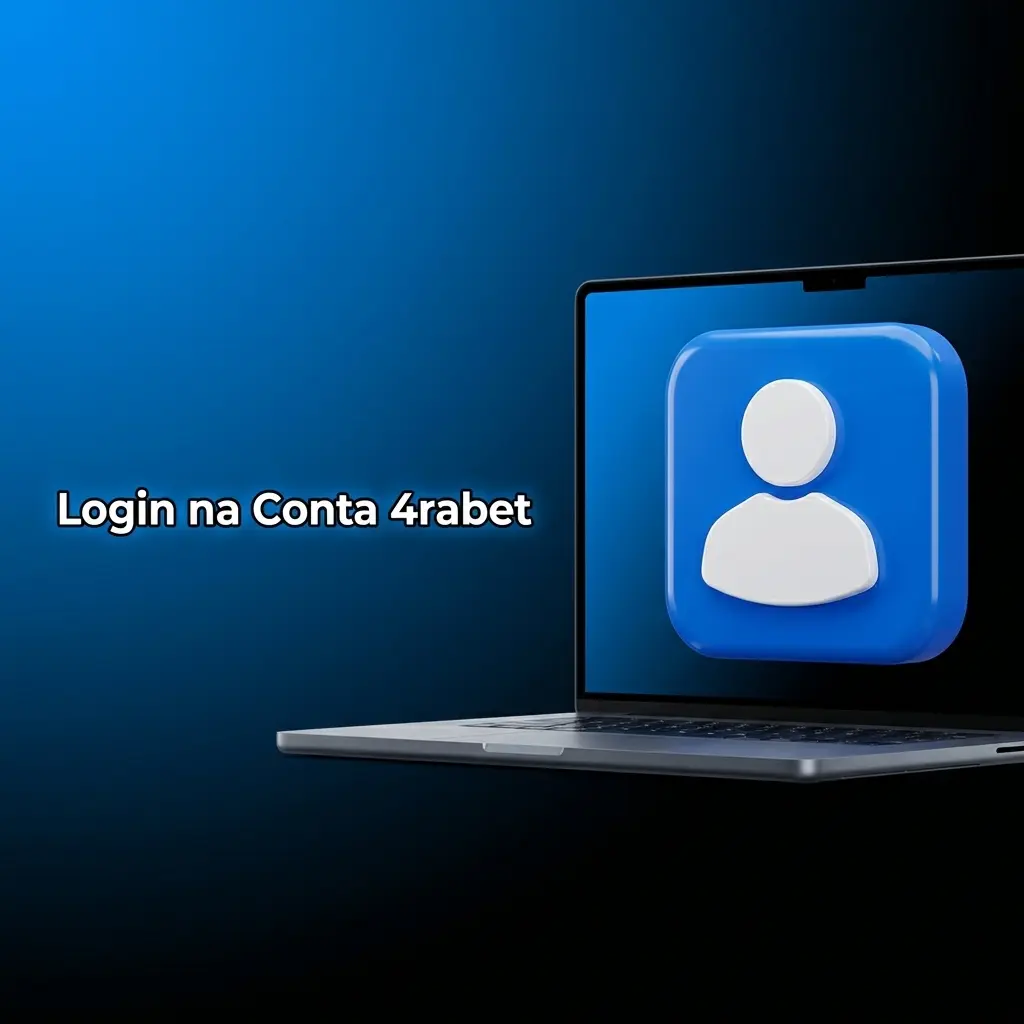Tela de login da conta 4rabet com campos de e-mail e senha para acesso rápido ao site oficial